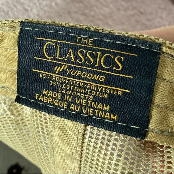 The Classics Brown Berta Brand Mesh Back Snap Back Trucker Hat - Picture 11 of 12